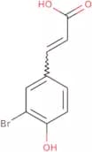 3-Bromo-4-hydroxycinnamic acid