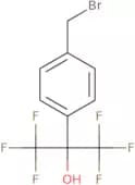 2-[4-(Bromomethyl)phenyl]-1,1,1,3,3,3-hexafluoropropan-2-ol