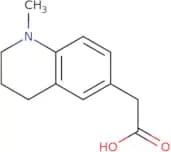 2-(1-Methyl-1,2,3,4-tetrahydroquinolin-6-yl)acetic acid