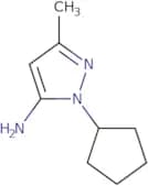 2-Cyclopentyl-5-methyl-2H-pyrazol-3-ylamine