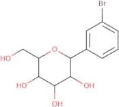 (2S,3R,4R,5S,6R)-2-(3-Bromophenyl)-6-(hydroxymethyl)oxane-3,4,5-triol