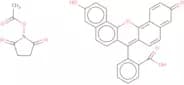 5-(6)-Carboxynaphthofluoroscein N-succinimidyl ester