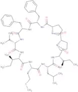 Cyclolinopeptide B Cyclo(-Pro-Pro-Phe-Phe-Val-Ile-Met-Leu-Ile)