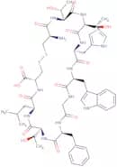 H-Cys-Thr-Thr-His-Trp-Gly-Phe-Thr-Leu-Cys-OH (Disulfide bond)