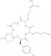 Cyclo(-Arg-Gly-Asp-D-Tyr-Lys) trifluoroacetate salt