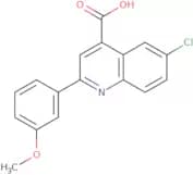 6-Chloro-2-(3-methoxyphenyl)quinoline-4-carboxylic acid