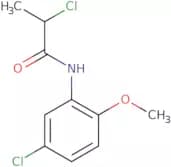 2-Chloro-N-(5-chloro-2-methoxyphenyl)propanamide