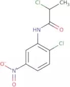 2-Chloro-N-(2-chloro-5-nitrophenyl)propanamide