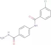3-Chloro-N-[4-(hydrazinocarbonyl)phenyl]benzamide