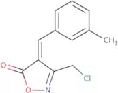 (4E)-3-(Chloromethyl)-4-(3-methylbenzylidene)isoxazol-5(4H)-one