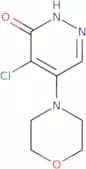 4-Chloro-5-morpholin-4-ylpyridazin-3(2H)-one