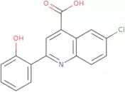 6-Chloro-2-(2-hydroxyphenyl)quinoline-4-carboxylic acid