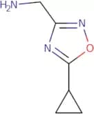[(5-Cyclopropyl-1,2,4-oxadiazol-3-yl)methyl]amine hydrochloride
