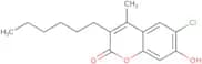 6-Chloro-3-hexyl-7-hydroxy-4-methyl-2H-chromen-2-one