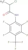2-Chloro-N-[2,3,5,6-tetrafluoro-4-(trifluoromethyl)phenyl]propanamide