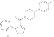 1-{[1-(2-Chloropyridin-3-yl)-1H-pyrrol-2-yl]carbonyl}-4-(4-fluorophenyl)piperazine