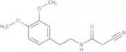 2-Cyano-N-[2-(3,4-dimethoxyphenyl)ethyl]acetamide