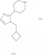 4-[1-(Cyclobutylmethyl)-1H-imidazol-2-yl]piperidine dihydrochloride