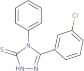 5-(3-Chlorophenyl)-4-phenyl-4H-1,2,4-triazole-3-thiol