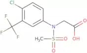 N-[4-Chloro-3-(trifluoromethyl)phenyl]-N-(methylsulfonyl)glycine