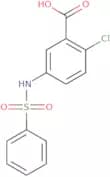 2-Chloro-5-[(phenylsulfonyl)amino]benzoic acid