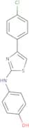 4-[[4-(4-Chlorophenyl)-2-thiazolyl]amino]phenol