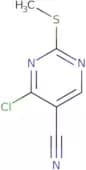 4-Chloro-2-(methylthio)pyrimidine-5-carbonitrile