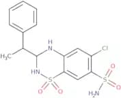 6-Chloro-3,4-dihydro-3-(a-methylbenzyl)-2H-1,2,4-benzothiadiazine-7-sulfonamide 1,1-dioxide