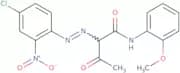 2-[(4-Chloro-2-nitrophenyl)azo]-N-(2-methoxyphenyl)-3-oxobutanamide