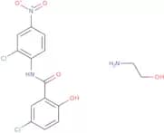 Niclosamide ethanolamine salt