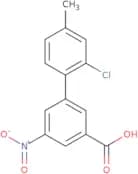2'-Chloro-4'-methyl-5-nitro-[1,1'-biphenyl]-3-carboxylic acid