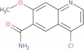 4-Chloro-7-methoxyquinoline-6-carboxamide