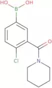 4-Chloro-3-(piperidine-1-carbonyl)phenylboronic acid
