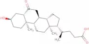 5α-Cholanic acid 3a-ol-6-one