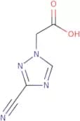 2-(3-Cyano-1H-1,2,4-triazol-1-yl)acetic acid