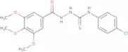 4-(4-Chlorophenyl)-1-(3,4,5-trimethoxbenzoyl)thiosemicarbazide