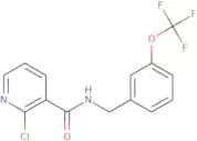 (2-chloro(3-pyridyl))-N-((3-(trifluoromethoxy)phenyl)methyl)formamide