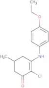 2-chloro-3-((4-ethoxyphenyl)amino)-5-methylcyclohex-2-en-1-one
