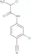 2-Chloro-N-(3-chloro-4-cyanophenyl)propanamide