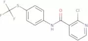 (2-chloro(3-pyridyl))-N-(4-(trifluoromethylthio)phenyl)formamide