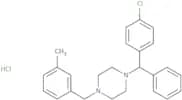 1-[(4-Chlorophenyl)phenylmethyl]-4-[(3-methylphenyl)methyl]-piperazine hydrochloride