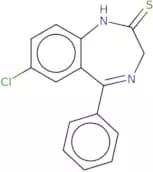 7-Chloro-1,3-dihydro-5-phenyl-2H-1,4-benzodiazepine-2-thione