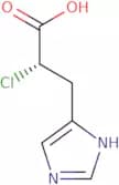 (S)-(-)-2-Chloro-3-[4(5)-imidazolyl]propionic acid