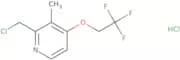 2-Chloromethyl-3-methyl-4-(2,2,2-trifluoroethoxy)pyridine, hydrochloride