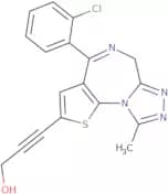3-[4-(2-Chlorophenyl)-9-methyl-6H-thieno[3,2-f][1,2,4]triazolo[4,3-a][1,4]diazepin-2-yl]-2-propyn-…