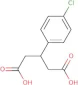 3-(4-Chlorophenyl)glutaric acid