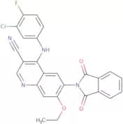 3-Cyano-4-(3-chloro-4-fluoroanilino)-7-ethoxy-6-(phthalimidyl)quinoline