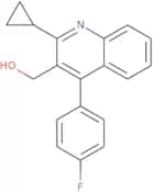 2-Cyclopropyl-4-(4-fluorophenyl)-quinolyl-3-methanol