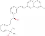 2-(2-(3(S)-(3-(2-(7-Chloro-2-quinolinyl)-ethenylphenyl)-3-hydroxypropyl)phenyl)-2-propanol