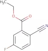 2-Cyano-5-fluorobenzoic acid ethyl ester